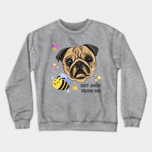 happy bee Crewneck Sweatshirt